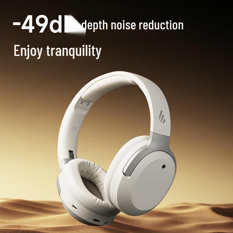 Edifier W820NB 3-Gold ANC Over-Ear Bluetooth Headphones