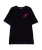 ASTRAL PROJECTION Graffiti Supima Cotton Round Neck Short Sleeve T-Shirt_Black