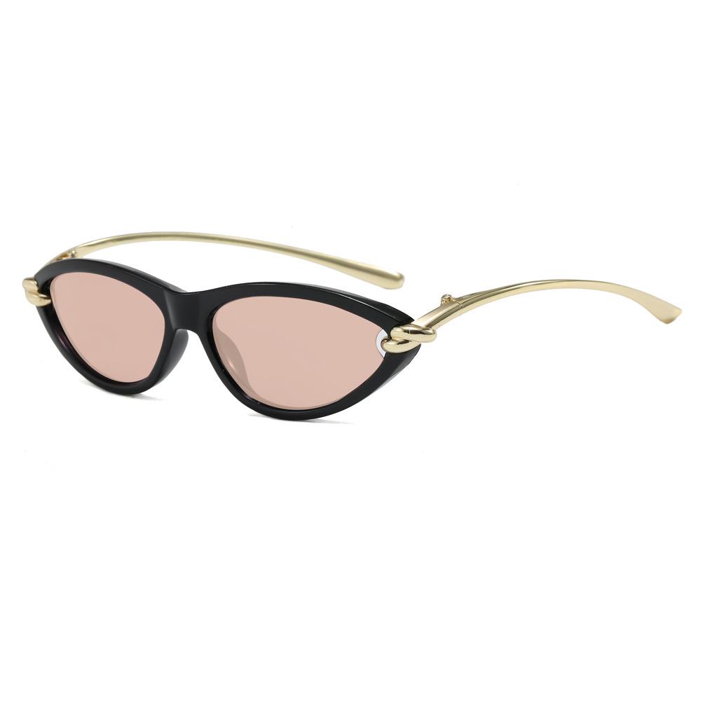 Женские солнцезащитные очки «кошачий глаз» высокого класса - Защита от УФ-лучей, Европейский и американский стиль