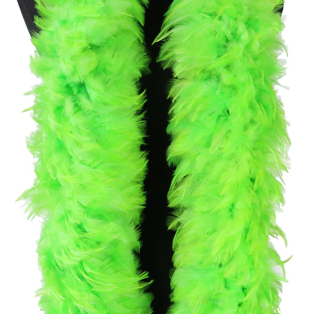 DIY 2meters Thicken Rooster Feathers Boa Crafts Natural Chicken Feather Scarf Making Carnival Party Clothes Handicraft Accessories