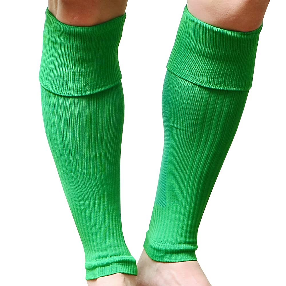 Calf Socks Soccer Socks No Lines Green Compression Men's Separate
