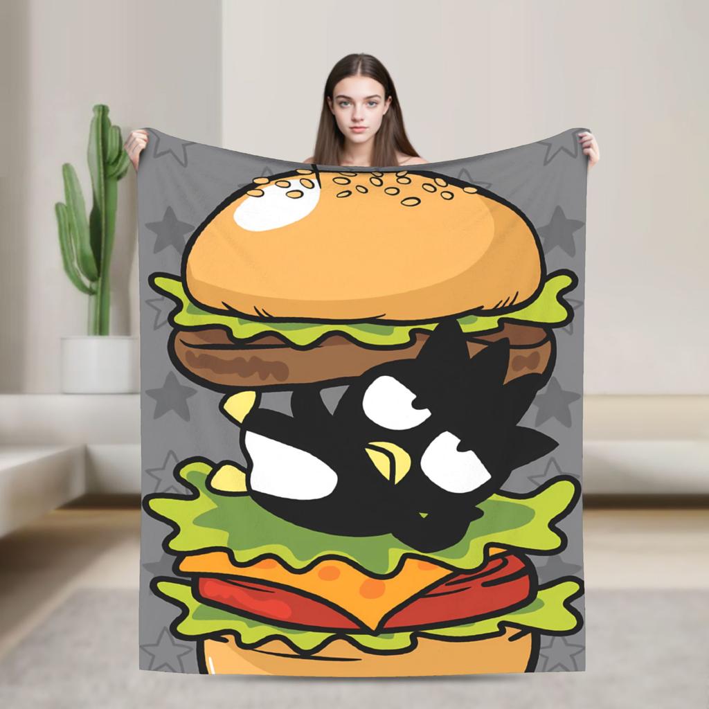 Bad Badtz Maru Blanket Quality Super Soft Bedding Throws Spring Child Couch Bed Comfortable Bedspread