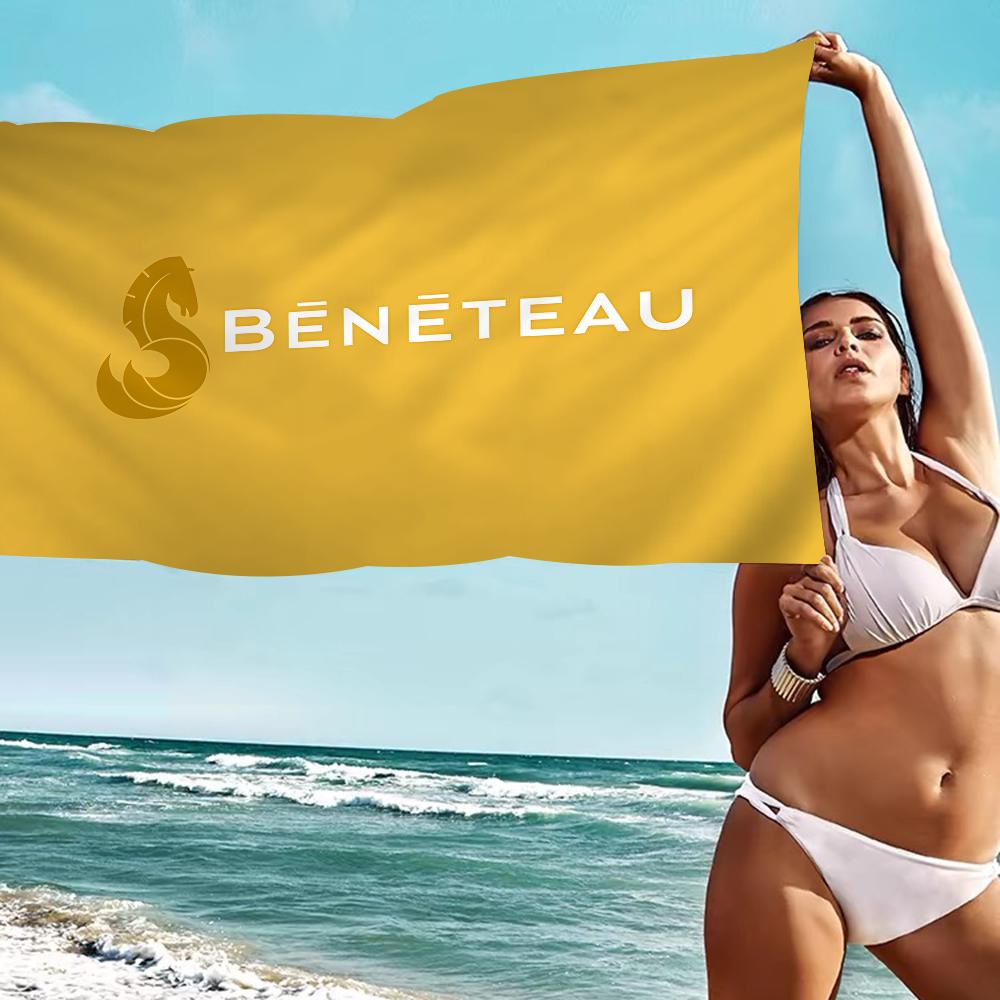 B-BENETEAU Микрофибровое одеяло Быстросохнущие пляжные полотенца Большой размер с принтом Супервпитывающее полотенце-одеяло для бассейна