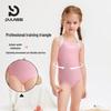PULASSI Girls' Professional Training One-Piece Swimsuit