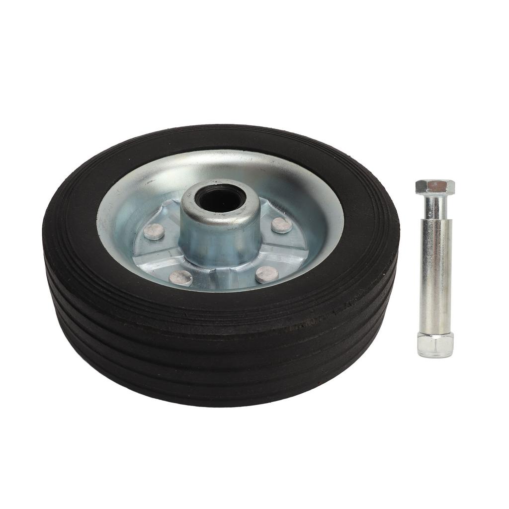 6 Inch Trailer Wheel 1200 Lbs Load Capacity Stable Swivel Caster Wheels For Trailer Jack Lawnmowers Utility Carts