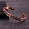 Ikuinen Twisted Magnetic Bracelet Copper Adjustable Cuff Vintage Magnetic Bracelet Benefits Health Energy Copper Bracelets for Women