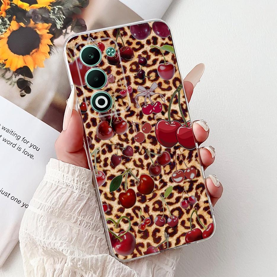 For Oppo A5 5G 2025 Case CPH2735 Luxury Fashion Painted Cover Soft Slim Phone Case For Oppo A5 Pro CPH2695 OppoA5 A5Pro 5G Shell