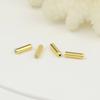 Gold Brooch Pins Stopper Metal Jewelry DIY Accessories Rubber Hat Pin  For Women