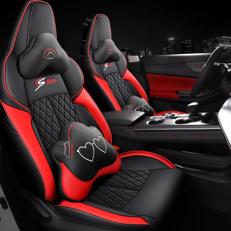 Чехол на сиденье CS55PLUS третьего поколения: Роскошный, Легкий, Полностью покрывающий кушон для всех сезонов