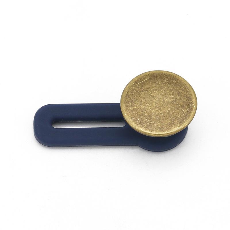 Waist Expansion Button Artifact Metal Nail-free Seam-free Button Removable Adjustable Telescopic Button Jeans Extension Button