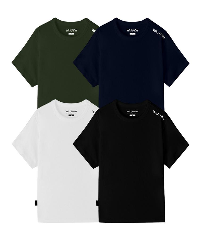 WILLIWAW STUDIO Essential Relaxed Fit T-Shirt [4 Colors]
