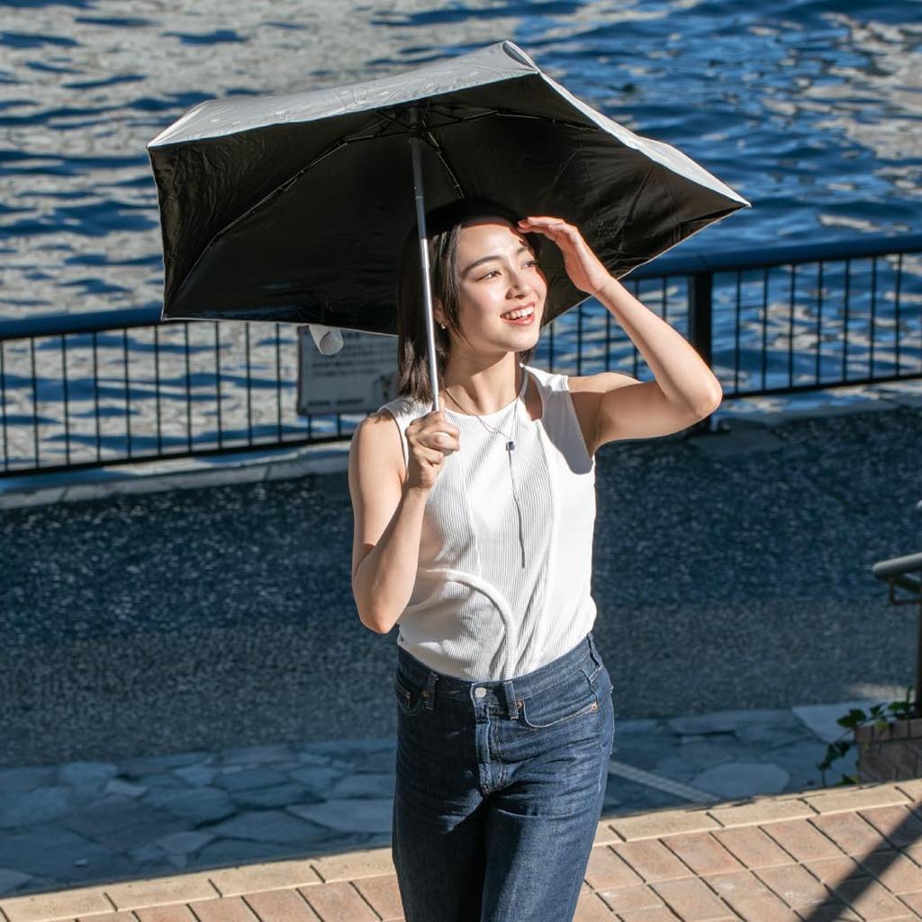 Всепогодный дизайн Легкий солнцезащитный и теплоотражающий зонт для солнечной и дождливой погоды, складной, водоотталкивающий, УФ-защита, для цветочного ВСЕПОГОДНОГО дизайна Киракира