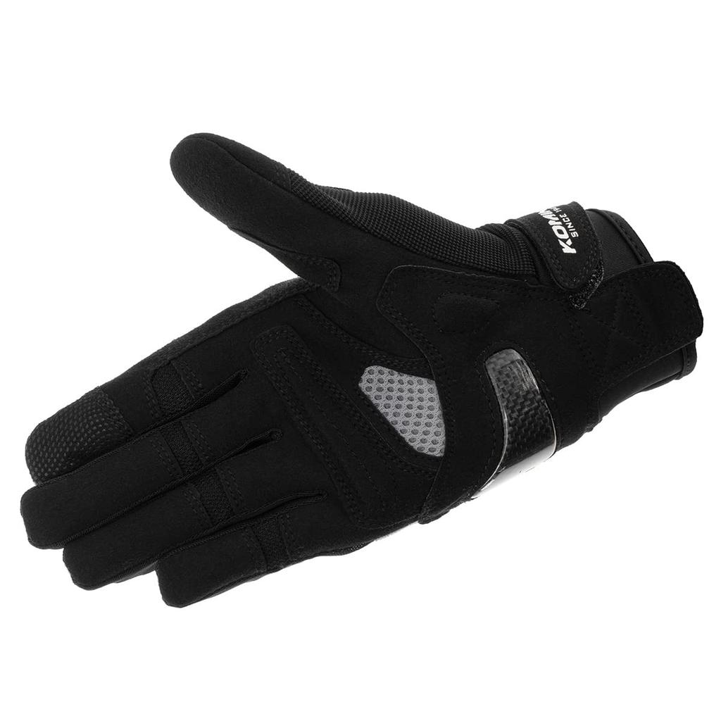 KOMINE Motorcycle Gloves 3D Protective Mesh Large GK-1633 Gloves, Ivory,