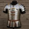 Roman Lorica Segmentata: Medieval Steel Armor, LARP Cosplay Costume