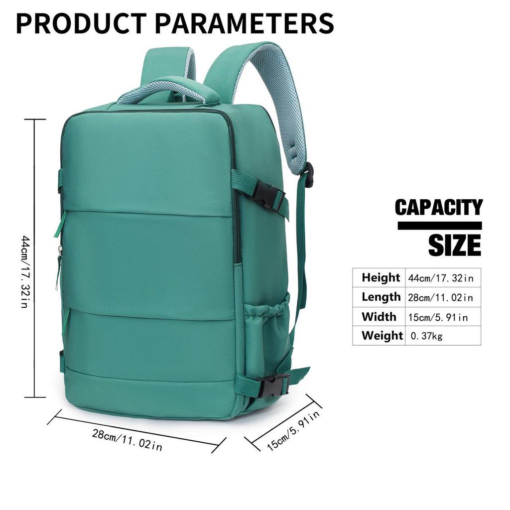Large Capacity Double-Shoulder Travel Backpack for Business & Outdoor Use