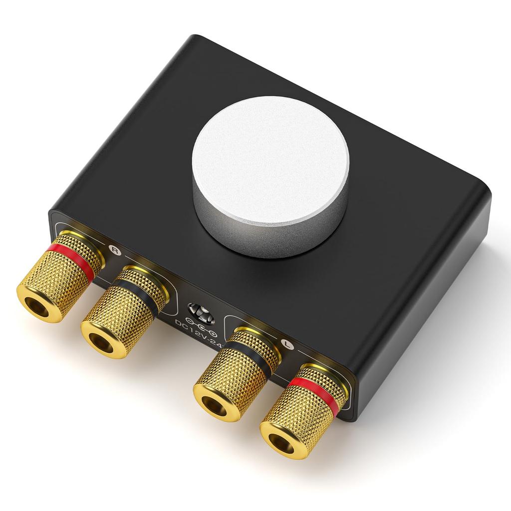 Nobsound TONE HiFi Цифровой 50 Вт x Bluetooth Цифровой усилитель мощности с энкодером Компактный дизайн для домашнего использования Адаптер Не усилитель TPA3116, 2, 5.0,