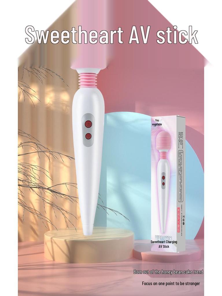 Перезаряжаемый стимулятор клитора и эротический вибратор Jun Cai Sweetheart для женщин