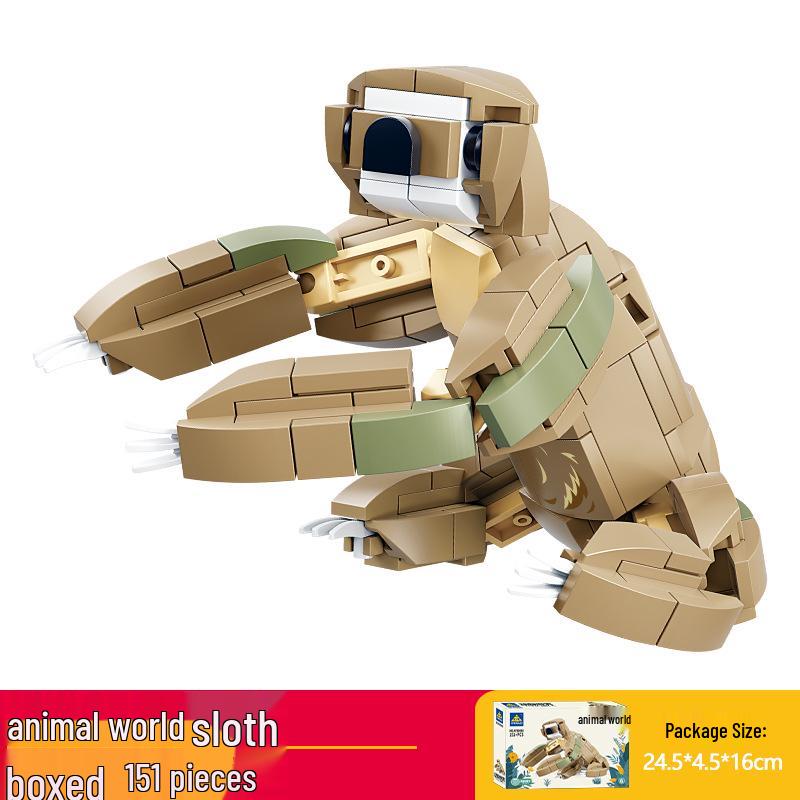 Кай Чжи Совместимая Лего Игрушка Насекомое: Mantis Конструктор для детей, Развивающий пазл с животными в подарок