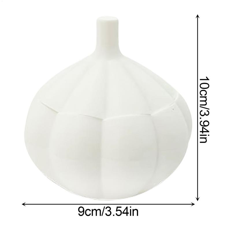 Чесночница Форма чеснока Сохранитель лимона Герметичный Сохранитель свежести лимона Для картофеля Имбиря Лука Сыра Шпината Салата Супа