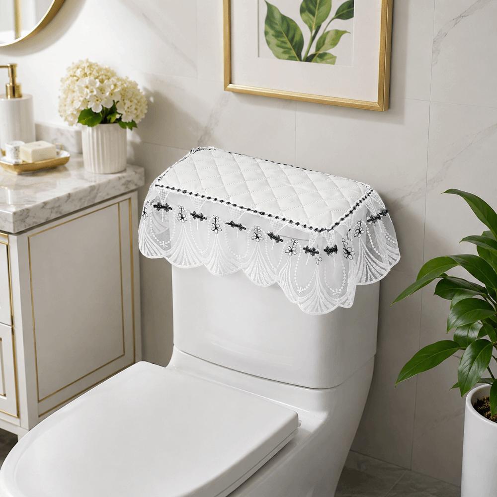 Court Style Toilet Water Tank Cover Vintage Toilet Closestool Cover Toilet Cover  Home