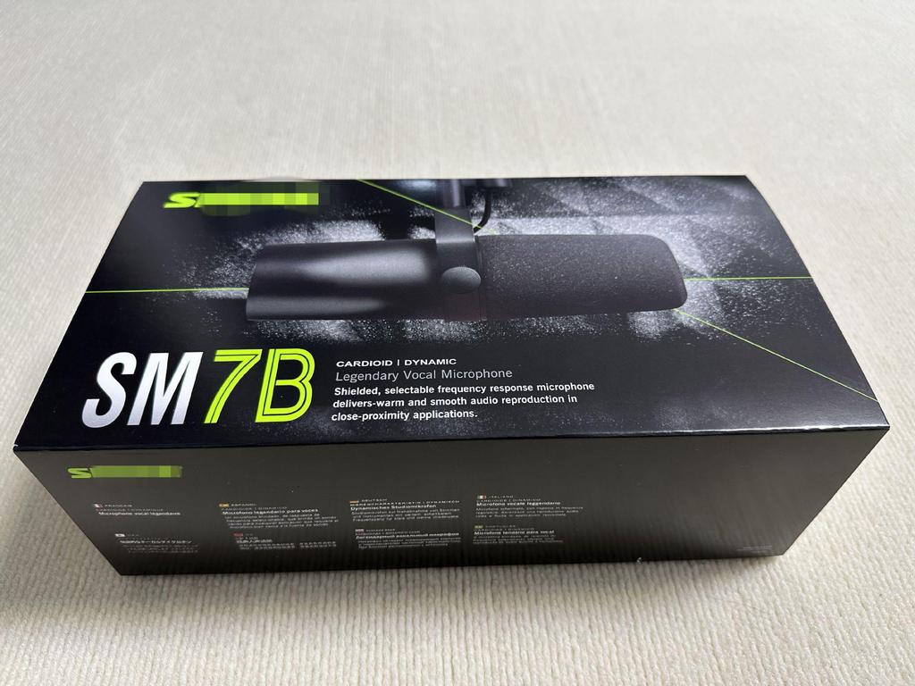 SM7B Профессиональный проводной динамический микрофон для записи в прямом эфире и трансляции