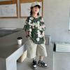 Boys' short sleeved T-shirt for summer 2026, new big children's summer outfit, pure cotton half sleeved top, boys' summer T-shirt
