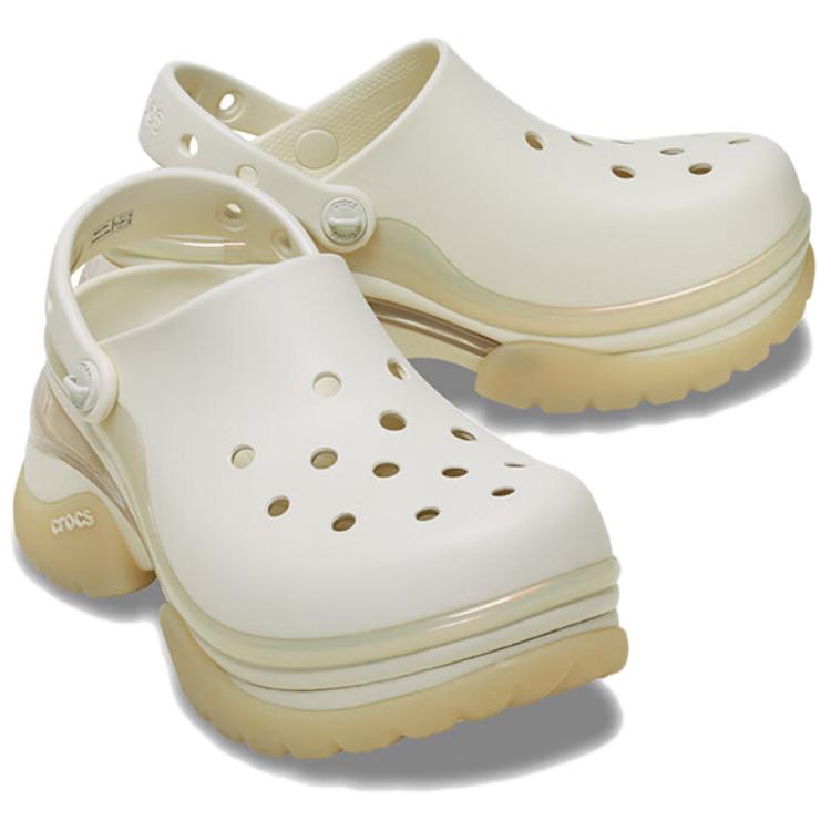 Crocs Маленький кит Маленький дельфин Универсальные удобные клоги Женские клоги Белые 212811-2MD