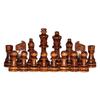 Wooden Chessmen Standard Tournamen Staunton 32PCS Checkers 2.2in King Figures Chess Game Pawns for Chess Board Game