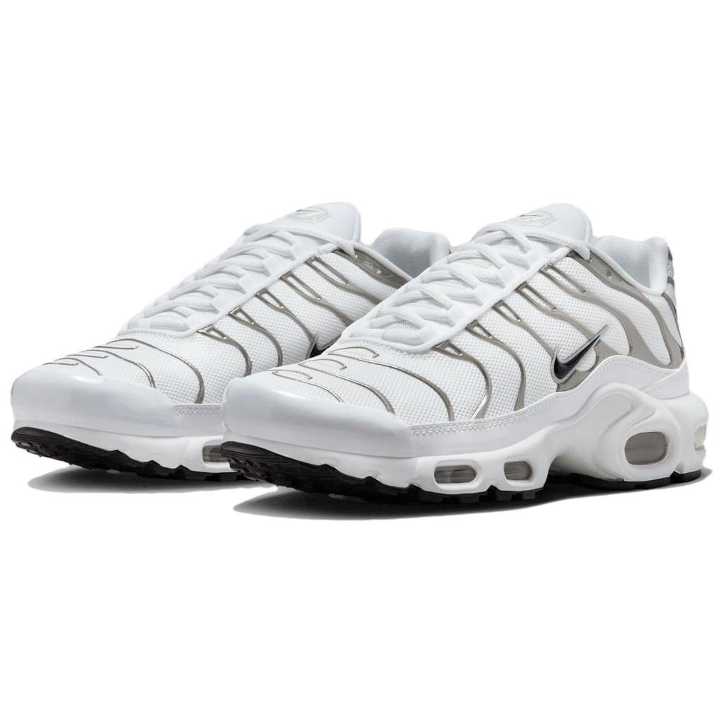 Nike Air Max Plus SE White Chrome Silver Women Sneakers Metallic-Silver HJ9743-100