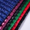 New Waterproof Quilted 4cm Square Thickened Ultrasonic Embossed Polyester Storage & Makeup Bag