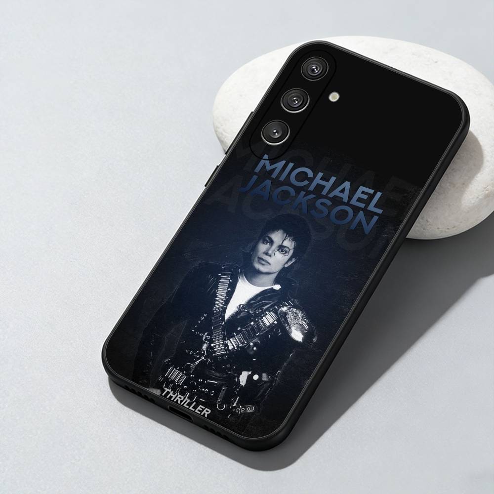 Чехол для телефона M-Michael J-Jackson Для Samsung Galaxy A73, A72, A71, A70, A52, A51 Другие Мягкий Черный Чехол