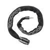 ROCKBROS Велосипедный брелок Общая длина 4 мм Толстый Прочный Велосипед Велосипед Высокий срез Волна Легкий Ультра Дорожный Кросс Черный Замок, 95 см, Цепь, Замок, Замок,