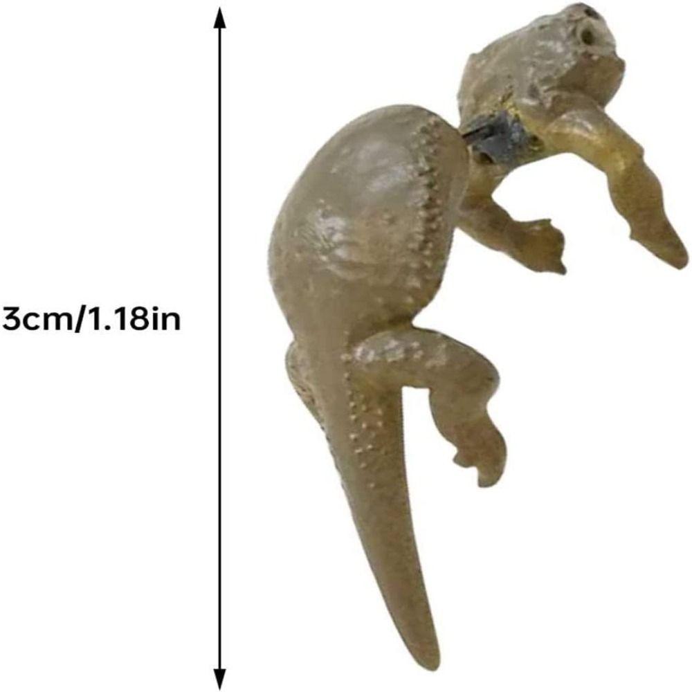 Креативный подарок ювелирные изделия Подарочные серьги в виде ящерицы 3D Серьги в виде животных Забавные серьги-гвоздики в виде ящерицы из мультфильма