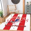 Atletico Madrid Personalized Text Carpet Design for Dining Room Hallway Outdoor Playrooms Antislip Carpet Anime Office Decor Best for Christmas