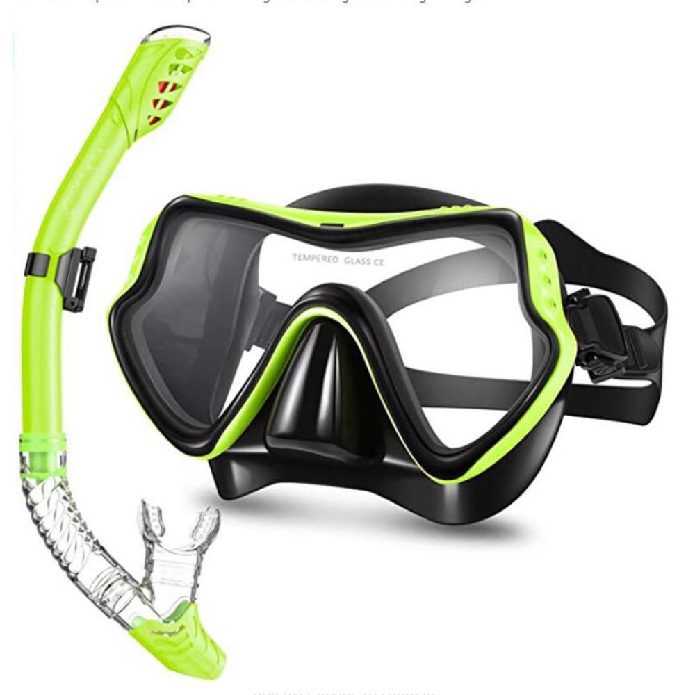 Новые очки для дайвинга, набор трубок для снорклинга Erbao