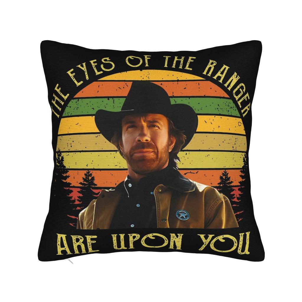 Decorative Pillowcase Rip Chuck Norris Never Dies Stuff Bed Pillow Case Cover Square Style Multiple Sizes