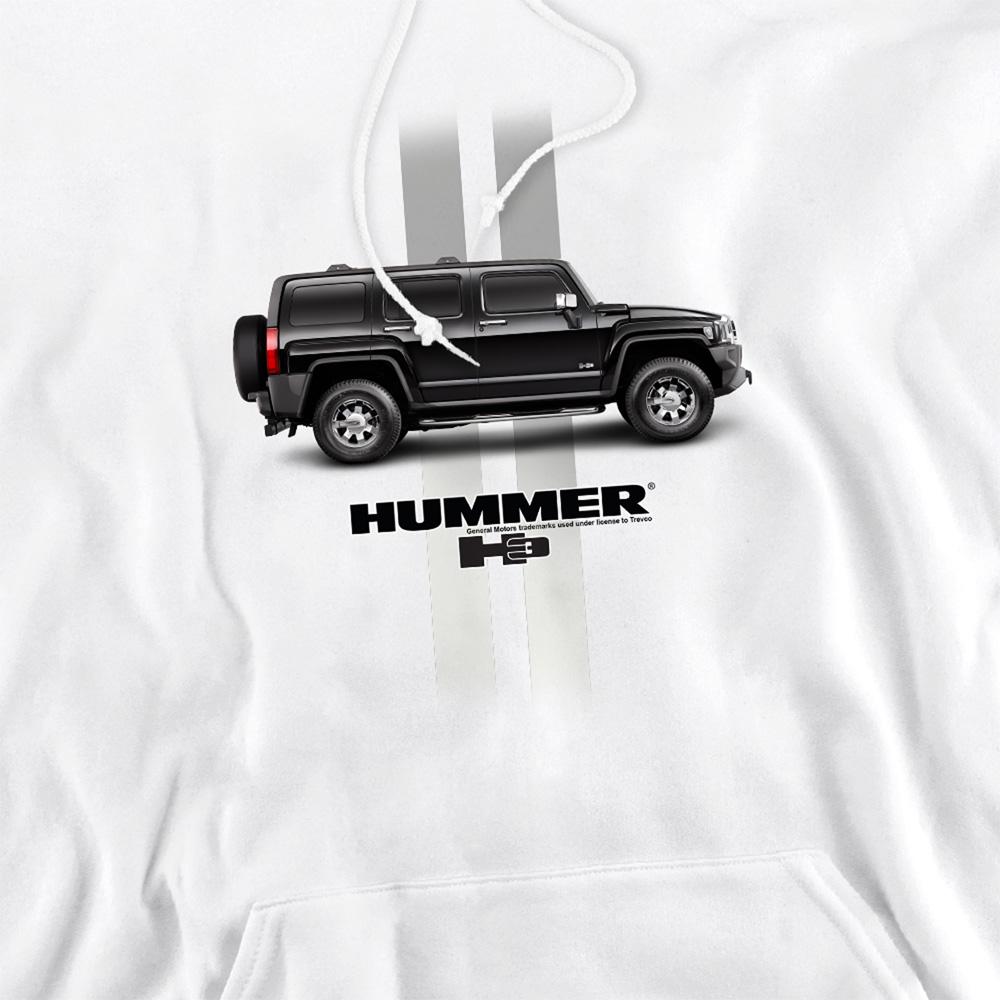 Hummer Unisex Adult H3 Stripe Hoodie