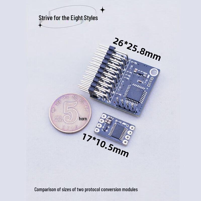RC Model Multi-Protocol Converter with Voltage Telemetry