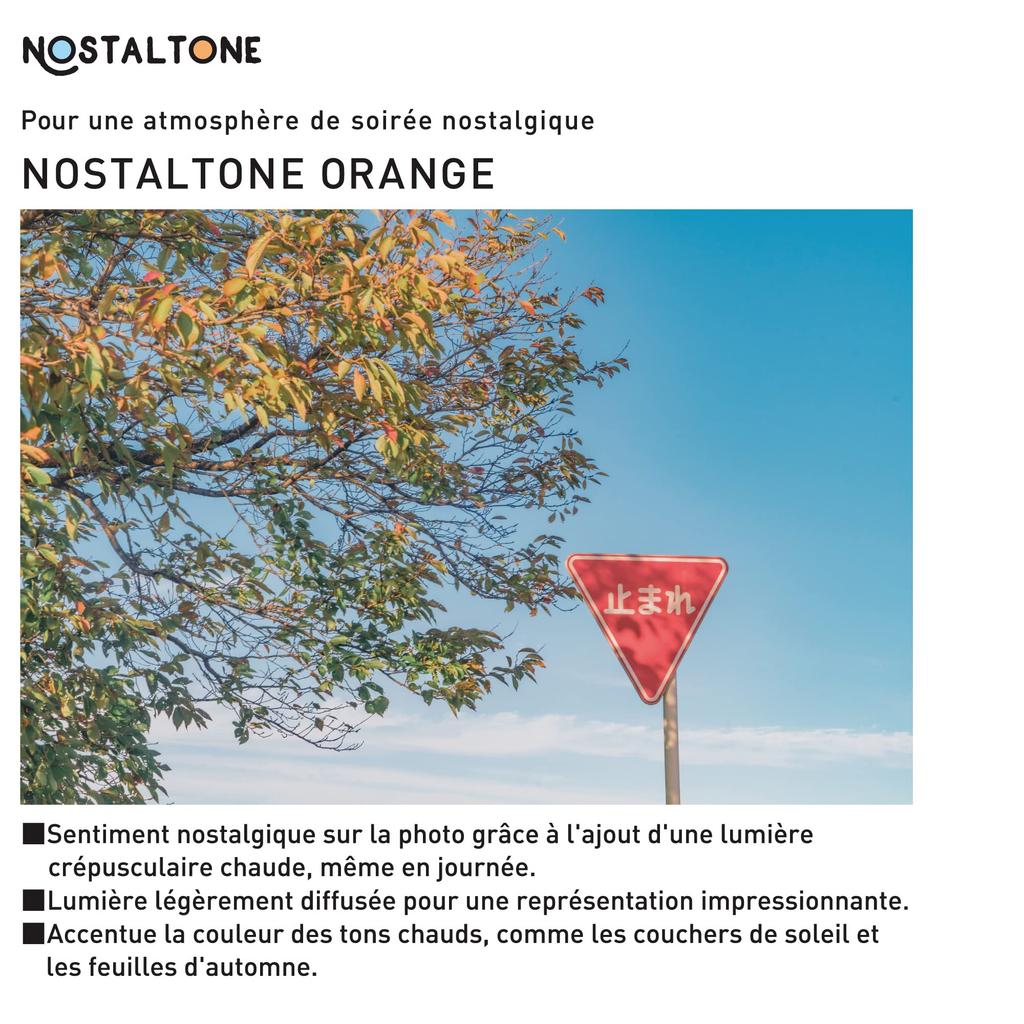 Kenko Soft Filter Nostalgic Tone Orange 49mm Soft Effect Like a Scene from Anime Made In Japan 005866 Effect/Color