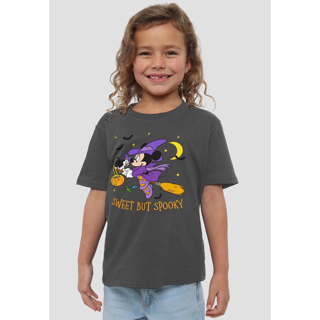 Disney Childrens/Kids Spooky Witch Minnie Mouse T-Shirt