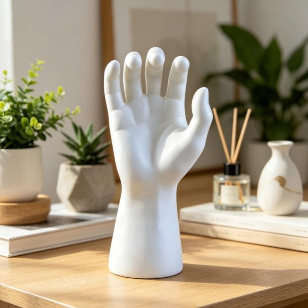 Realistic Jewelry Display Hand Model 3D Printed Ring Organizer Mannequin Hand Model Watch Display
