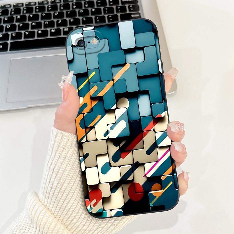 For Apple iPhone 6 6S Plus Case Fashion Candy Painted Cover Shockproof Phone Case For iPhone 6S Plus iPhone6 S Soft Fundas Coque
