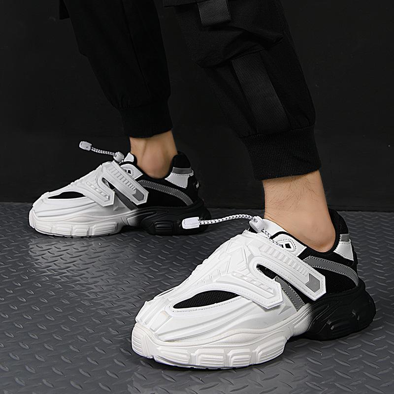 Fashion Designer Style Men Shoes Autumn Comfortable Men's Thick Platform Sneakers Fashion Casual Shoes Sports Trainers Tenis