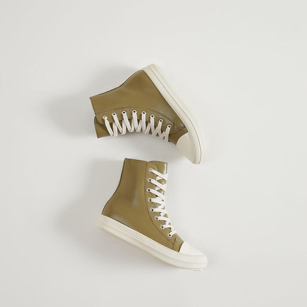 Высокие туфли женские парные туфли из парусины женские туфли больших размеров универсальные модные кроссовки на шнуровке женские Zapatillas Mujer