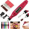 Nail Electric Manicure Machine Milling Drill Bit Set Pedicure Machine Gel Remover Power Drill Pen