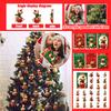 2025 Advent Calendar Acrylic Countdown Set, Includes 24 Adorable Keychains, Perfect For Couples And Lovers To Celebrate The Holiday.