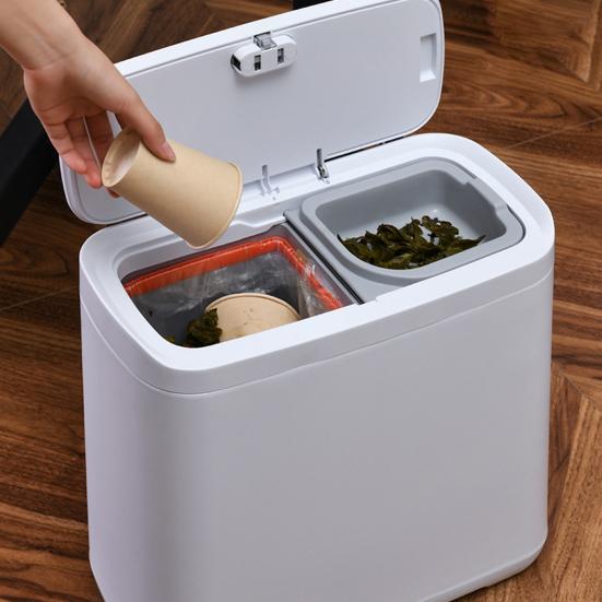 Мусорный бак большой емкости для дома, износостойкий многоцелевой кухонный шкаф, подвесной контейнер на дверь, прочная организация