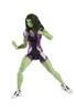 Hasbro Marvel Legends Series Фигурка She-Hulk из сериала Disney Plus MCU, 6 дюймов (15см) Размер, Включает 2 аксессуара и 1 деталь для сборной фигурки, F385