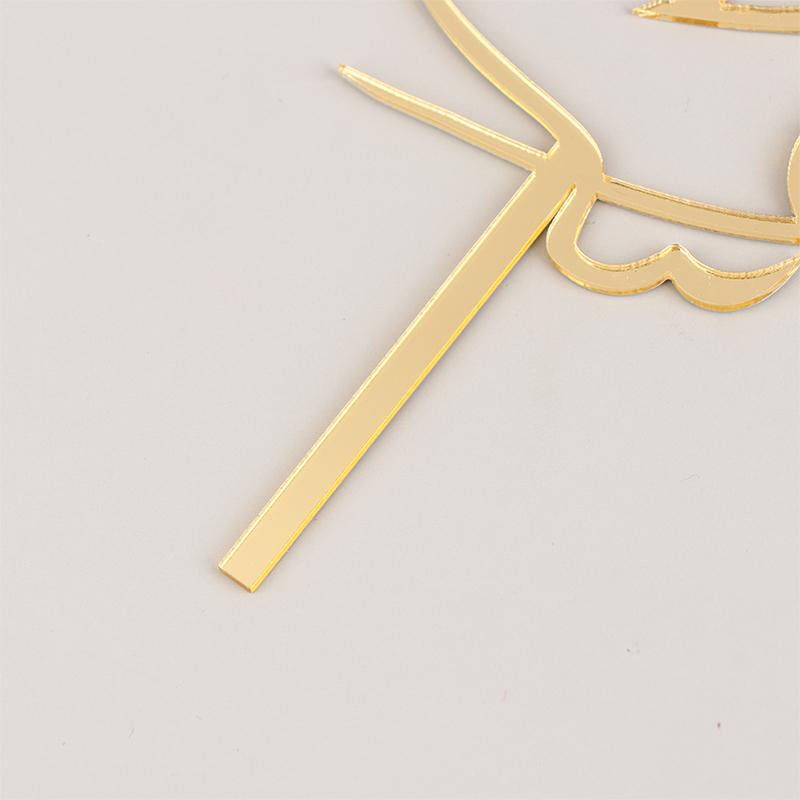 Вставка из акрила в форме креста Dove для украшения торта на первое причастие в минималистском стиле