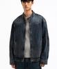 Черная укороченная джинсовая куртка-косуха Underoff Washed